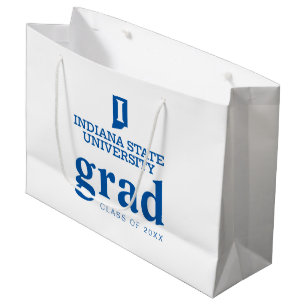 Bolsa De Regalo Grande Graduación de la Universidad Estatal de Indiana