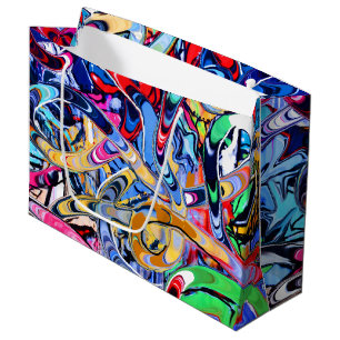 Bolsa De Regalo Grande Graffiti