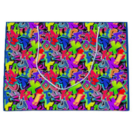 Bolsa De Regalo Grande Graffiti