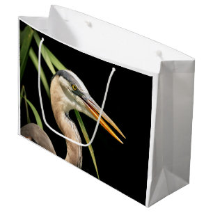 Bolsa De Regalo Grande Gran garza azul