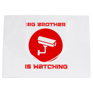Bolsa De Regalo Grande Gran Hermano está Vigilando  1984 ingsoc