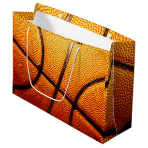 Bolsa De Regalo Grande Gran Naranja Pimply Basketball,