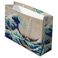 Gran Ola de Hokusai en Kanagawa. Arte japonés vint