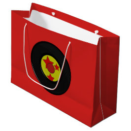 Bolsa De Regalo Grande Grande, expediente de vinilo