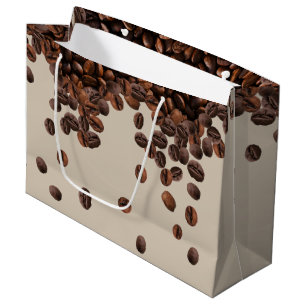 Bolsa De Regalo Grande Granos de Café