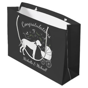 Bolsa De Regalo Grande Great Dane Baby Shower