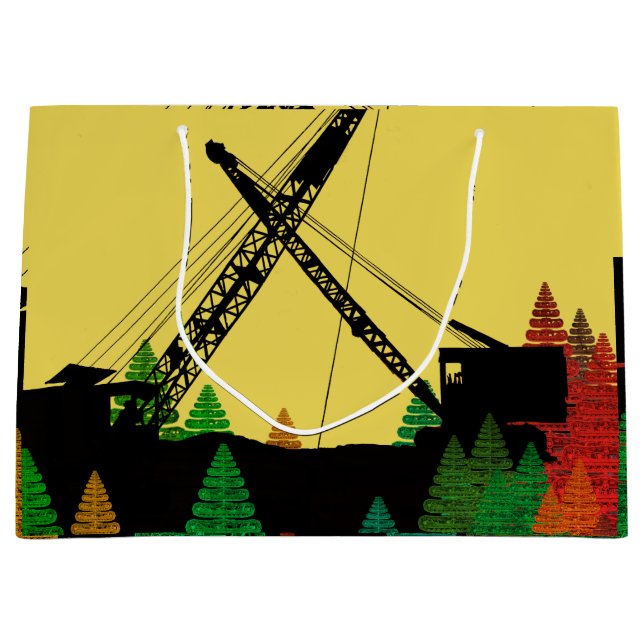 Bolsa De Regalo Grande Grúa de Crawler del Noroeste en arte de fantasía (Anverso)