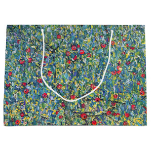 Bolsa De Regalo Grande Gustav Klimt - Árbol de manzanas