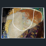 Bolsa De Regalo Grande Gustav Klimt - Danae<br><div class="desc">Danae - Gustav Klimt,  Oil on Canvas,  1907</div>