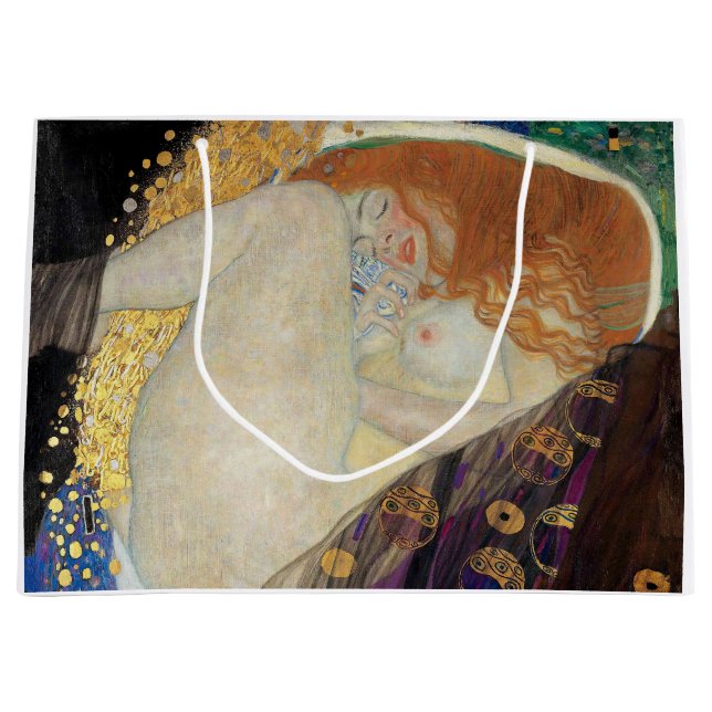 Bolsa De Regalo Grande Gustav Klimt - Danae (Anverso)