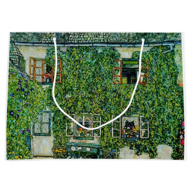 Bolsa De Regalo Grande Gustav Klimt - La Casa de la Guardia (Anverso)