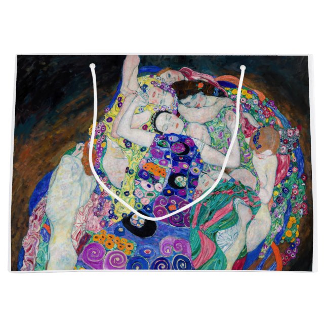 Bolsa De Regalo Grande Gustav Klimt - La Virgen (Anverso)