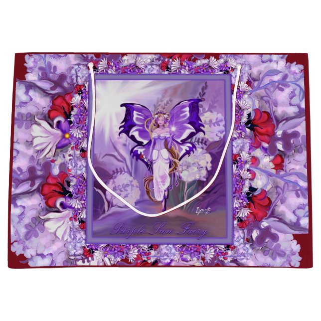 Bolsa De Regalo Grande Hada Purple Sun (Anverso)