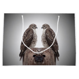 Bolsa De Regalo Grande Halcón en un poste