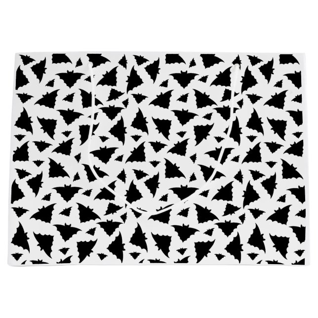 Bolsa De Regalo Grande Halloween Bats (Anverso)