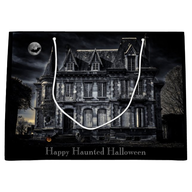 Bolsa De Regalo Grande Halloween de la casa de Haunted (Anverso)