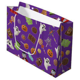 Bolsa De Regalo Grande Halloween de los monstruos de la golosina