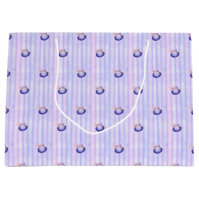 Bolsa De Regalo Grande Halloween de niños malvados de Cute Pastel (Anverso)