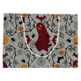 Bolsa De Regalo Grande Halloween del núcleo de la cabaña