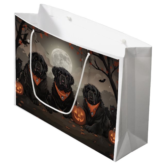 Bolsa De Regalo Grande Halloween en Terranova (Angulo Anverso)
