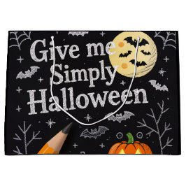 Bolsa De Regalo Grande Halloween Gift Bag