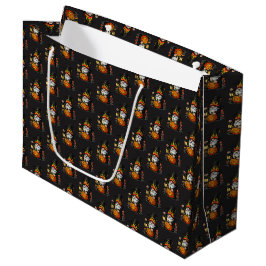 Bolsa De Regalo Grande Halloween Gnome Gift Bag