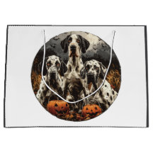 Halloween Great Dane Dogs Jack O Lantern