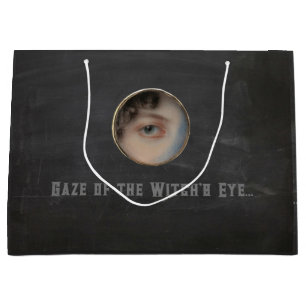 Bolsa De Regalo Grande Halloween Macabre Creepy Witch Eye