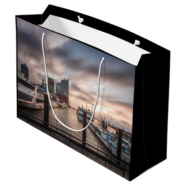 Bolsa De Regalo Grande Hamburgo Alemania (Angulo reverso)