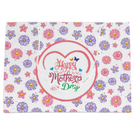 Bolsa De Regalo Grande Happy Mothers Day