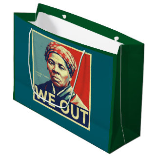 Bolsa De Regalo Grande Harriet Tubman We Out Freedom Historic Portrait
