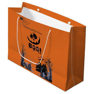 Bolsa De Regalo Grande Haz que tus regalos y dulces de Halloween sean esp