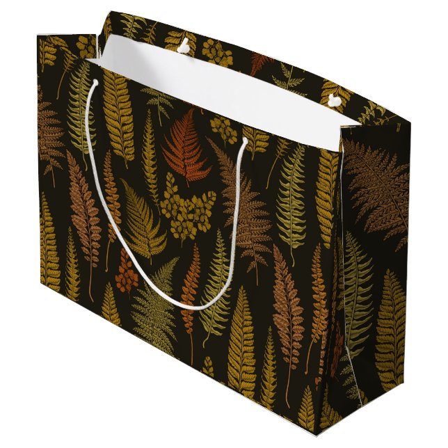 Bolsa De Regalo Grande helechos 3 (Angulo reverso)
