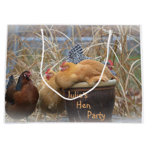 Bolsa De Regalo Grande Hen Fiesta