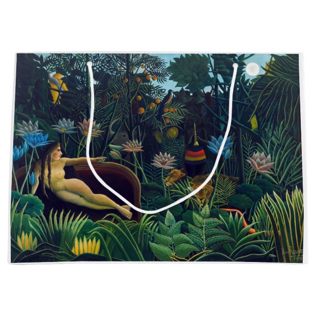 Bolsa De Regalo Grande Henri Rousseau - El sueño / Le Reve (Anverso)