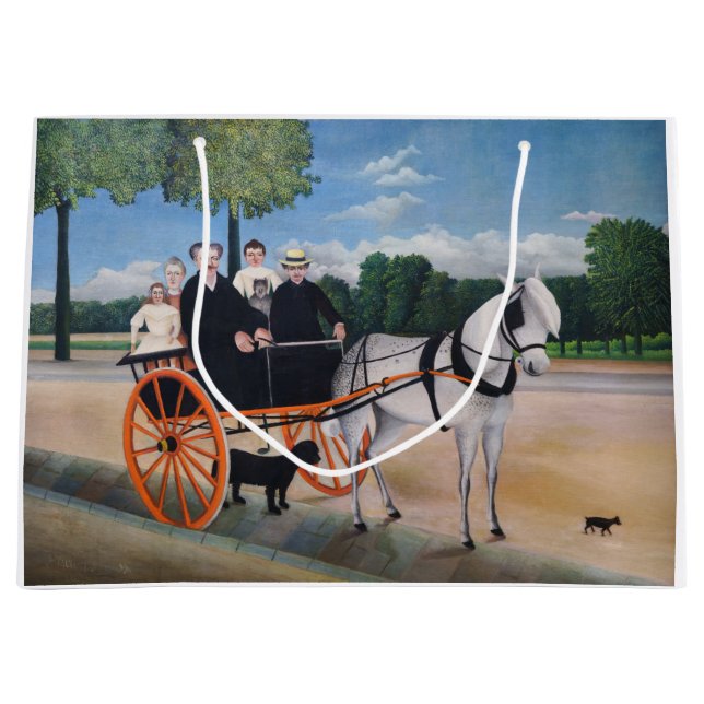 Bolsa De Regalo Grande Henri Rousseau - La Carriole du pere Junier (Anverso)