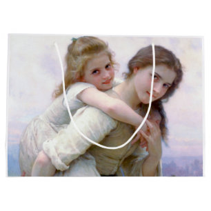 Bolsa De Regalo Grande Hermanas de Bouguereau