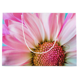 Bolsa De Regalo Grande Hermosa flor rosa cercana foto