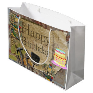 Bolsa De Regalo Grande Herramientas de construcción de bolsos de regalo d