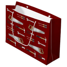Bolsa De Regalo Grande Herramientas de hombre habil