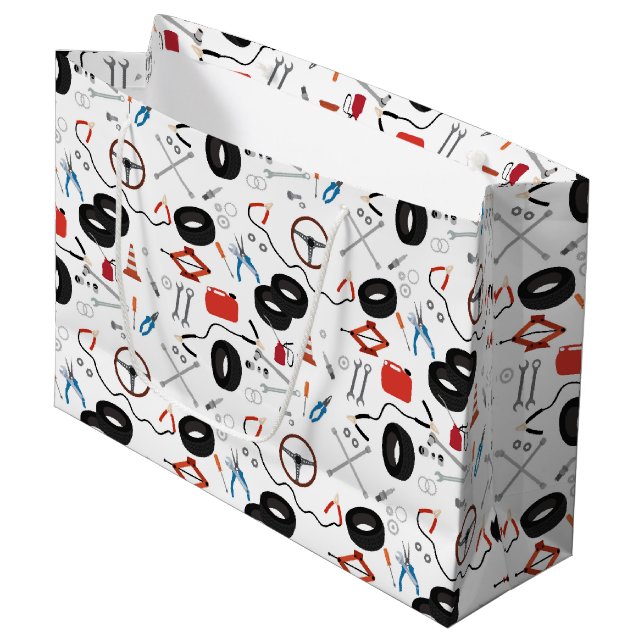Bolsa De Regalo Grande Herramientas mecánicas para automóviles (Angulo Anverso)