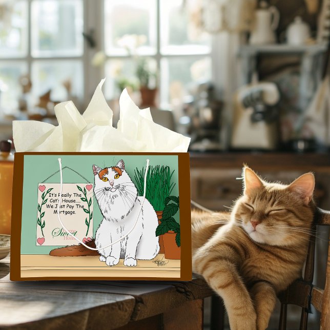 Bolsa De Regalo Grande Hogar dulce Kitty (Subido por el creador)