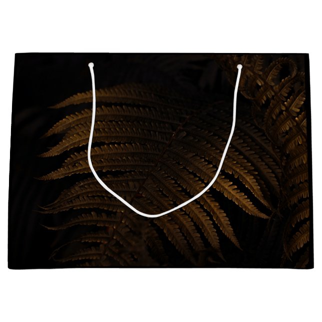 Bolsa De Regalo Grande Hoja dorada (Anverso)