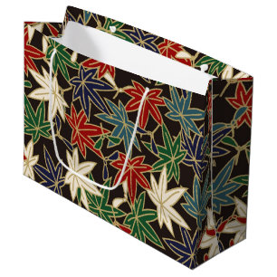 Bolsa De Regalo Grande Hojas de arce japonesas
