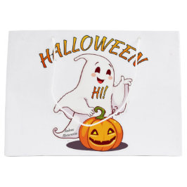 Bolsa De Regalo Grande ¡Hola! Halloween