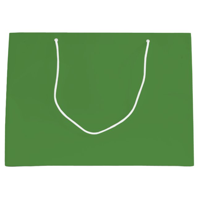 Bolsa De Regalo Grande Holly Leaf Medium Green (Anverso)