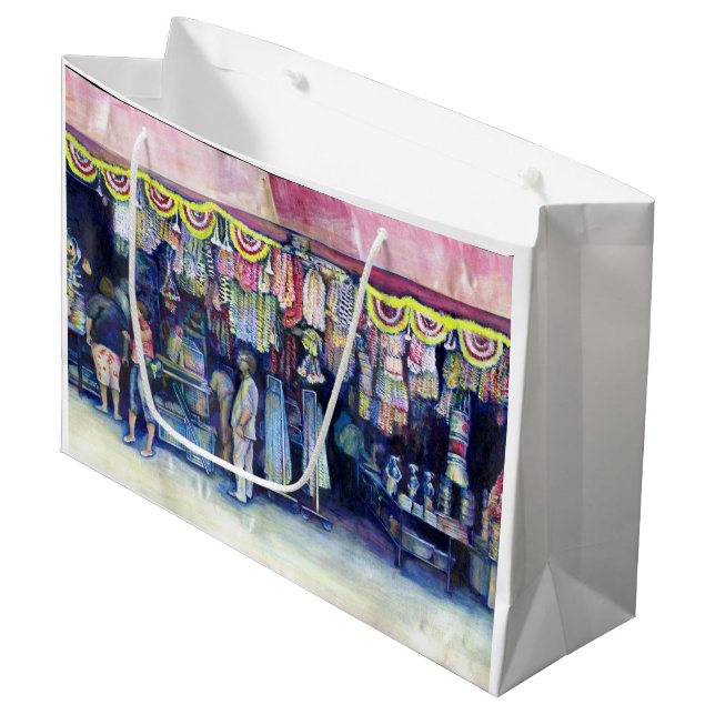 Bolsa De Regalo Grande Hombre Loco en el mercado y principal, Singapur (Angulo Anverso)