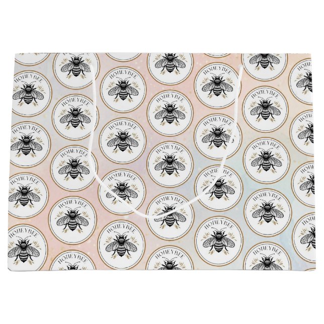 Bolsa De Regalo Grande Honey Bee (Anverso)