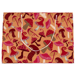 Bolsa De Regalo Grande Hongos Cute