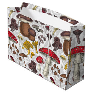 Bolsa De Regalo Grande Hongos silvestres